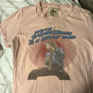 Bruce Springsteen and The E Street Band Trunk LTD women’s small light pink shirt